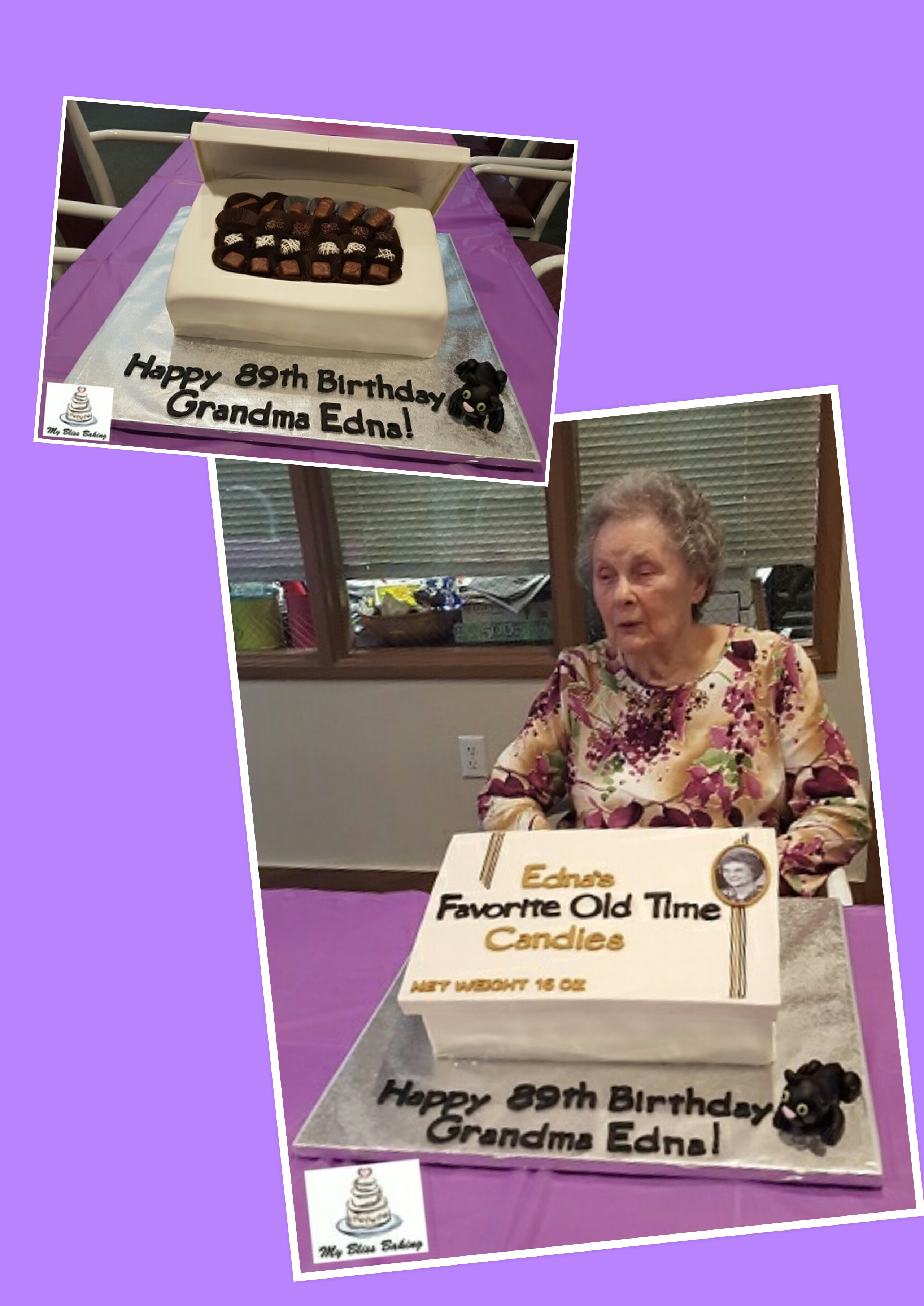 89th Birthday Cake My Bliss Baking Llc 